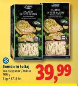 Lidl Somon in foitaj Ofertă