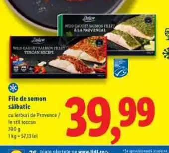 Lidl File de somon sălbatic Ofertă