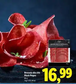 Lidl Bresaola din vită Black Angus Ofertă