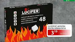 Unicarm Lucifer set 48 pastile pentru aprins focul Ofertă