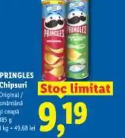 Lidl PRINGLES Chipsuri Ofertă