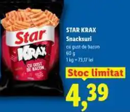 Lidl STAR KRAX Snacksuri Ofertă
