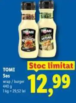 Lidl TMI TOMI Sos Ofertă