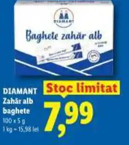 Lidl DIAMANT Baghete zahăr alb Ofertă