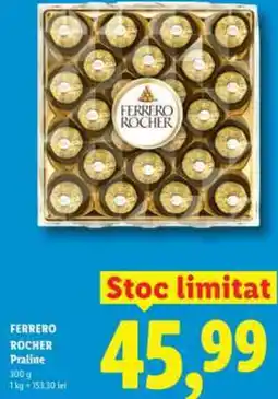 Lidl FERRERO ROCHER Praline Ofertă