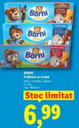 Lidl BARNI Prăjitură cu cremă Ofertă