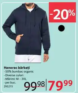 Selgros Hanorac bărbați Ofertă