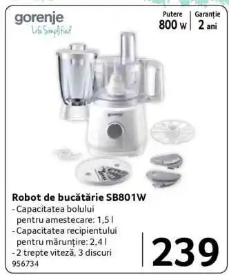 Selgros Robot de bucătărie SB801W Ofertă