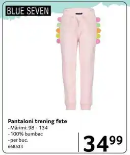 Selgros Pantaloni trening fete Ofertă
