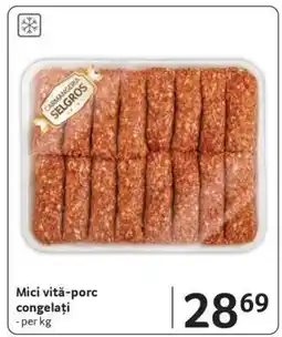 Selgros Mici vită-porc congelați Ofertă