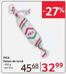 Selgros PICK Salam de iarnă Ofertă