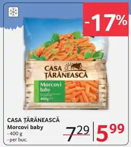 Selgros CASA ȚĂRĂNEASCĂ Morcovi baby Ofertă