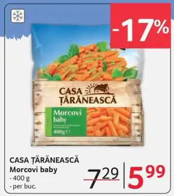 Selgros CASA ȚĂRĂNEASCĂ Morcovi baby Ofertă