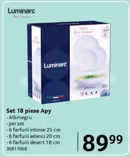 Selgros Set 18 piese Apy Ofertă