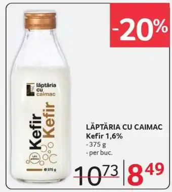 Selgros LĂPTĂRIA CU CAIMAC Kefir 1,6% Ofertă