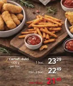 Selgros CARTOFI DULCI Ofertă