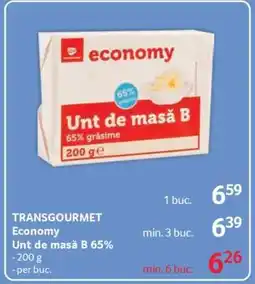 Selgros TRANSGOURMET Economy Unt de masă B 65% Ofertă