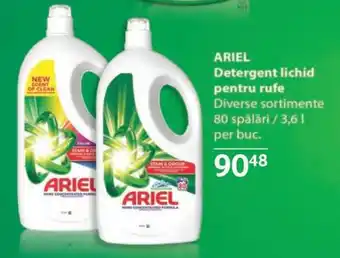 Selgros ARIEL Detergent lichid pentru rufe Ofertă