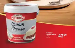 Selgros PRESIDENT Cremă de brânză Ofertă