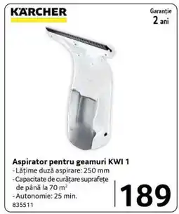 Selgros Aspirator pentru geamuri KWI 1 Ofertă