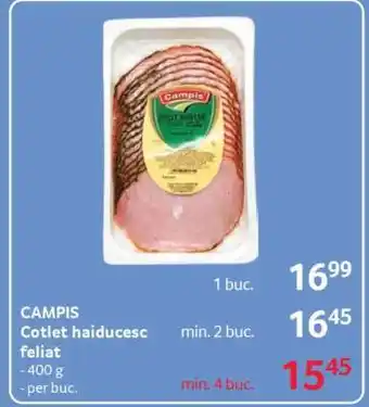 Selgros CAMPIS Cotlet haiducesc feliat Ofertă