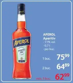 Selgros APEROL Aperitiv Ofertă