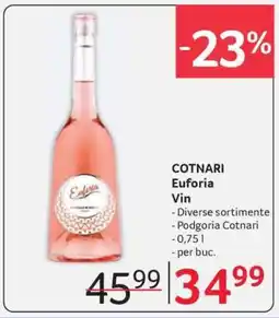 Selgros COTNARI Euforia Vin Ofertă