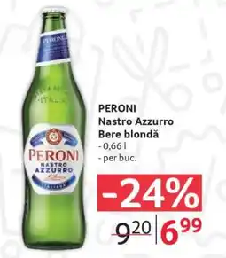Selgros PERONI NASTRO AZZURRO Bere blondă Ofertă
