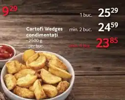 Selgros Cartofi Wedges condimentați Ofertă