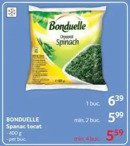 Selgros BONDUELLE Spanac tocat Ofertă