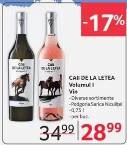 Selgros CAII DE LA LETEA VOLUMUL I Ofertă