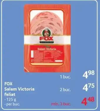 Selgros FOX Salam Victoria feliat Ofertă