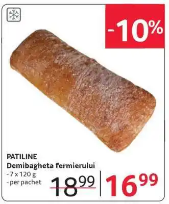 Selgros PATILINE Demibagheta fermierului Ofertă