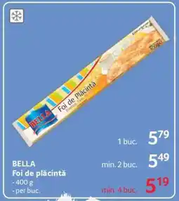 Selgros BELLA Foi de plăcintă Ofertă