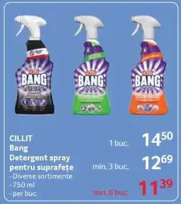 Selgros CILLIT Bang Detergent spray pentru suprafețe Ofertă