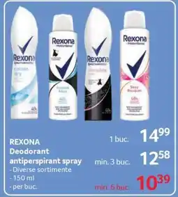 Selgros REXONA Deodorant antiperspirant spray Ofertă