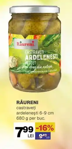 Annabella RÂURENI castraveţi ardeleneşti 6-9 cm Ofertă