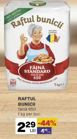 Annabella RAFTUL BUNICII făină 650 Ofertă