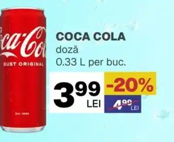 COCA COLA doză