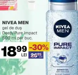 Annabella NIVEA MEN gel de duş Deep/Pure Impact Ofertă
