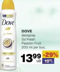 Annabella DOVE deospray Go Fresh Passion Fruit Ofertă