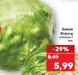 Kaufland Salată Eisberg Ofertă