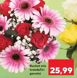 Kaufland Buchet mix trandafiri germini Ofertă