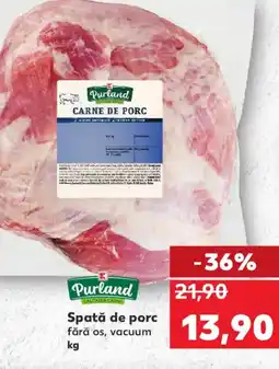 Kaufland Spată de porc Ofertă