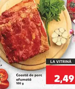 Kaufland Coastă de porc afumată Ofertă