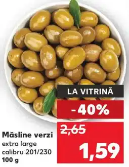 Kaufland Măsline verzi Ofertă