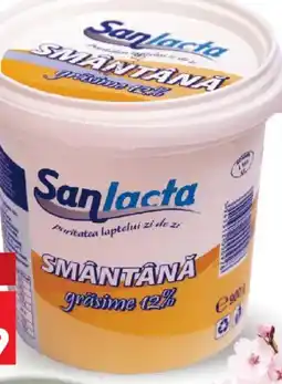 Kaufland SANLACTA Smântână Ofertă
