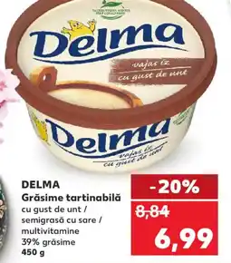 Kaufland DELMA Grăsime tartinabilă Ofertă
