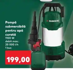 Kaufland Pompa submersibilă pentru apă curată Ofertă