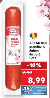 Kaufland Salam de vară Ofertă